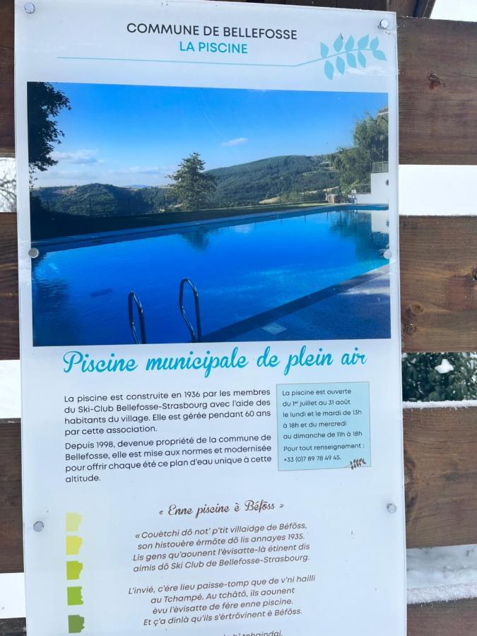 Maison Independante De Montagne En Alsace Bellefosse Екстер'єр фото